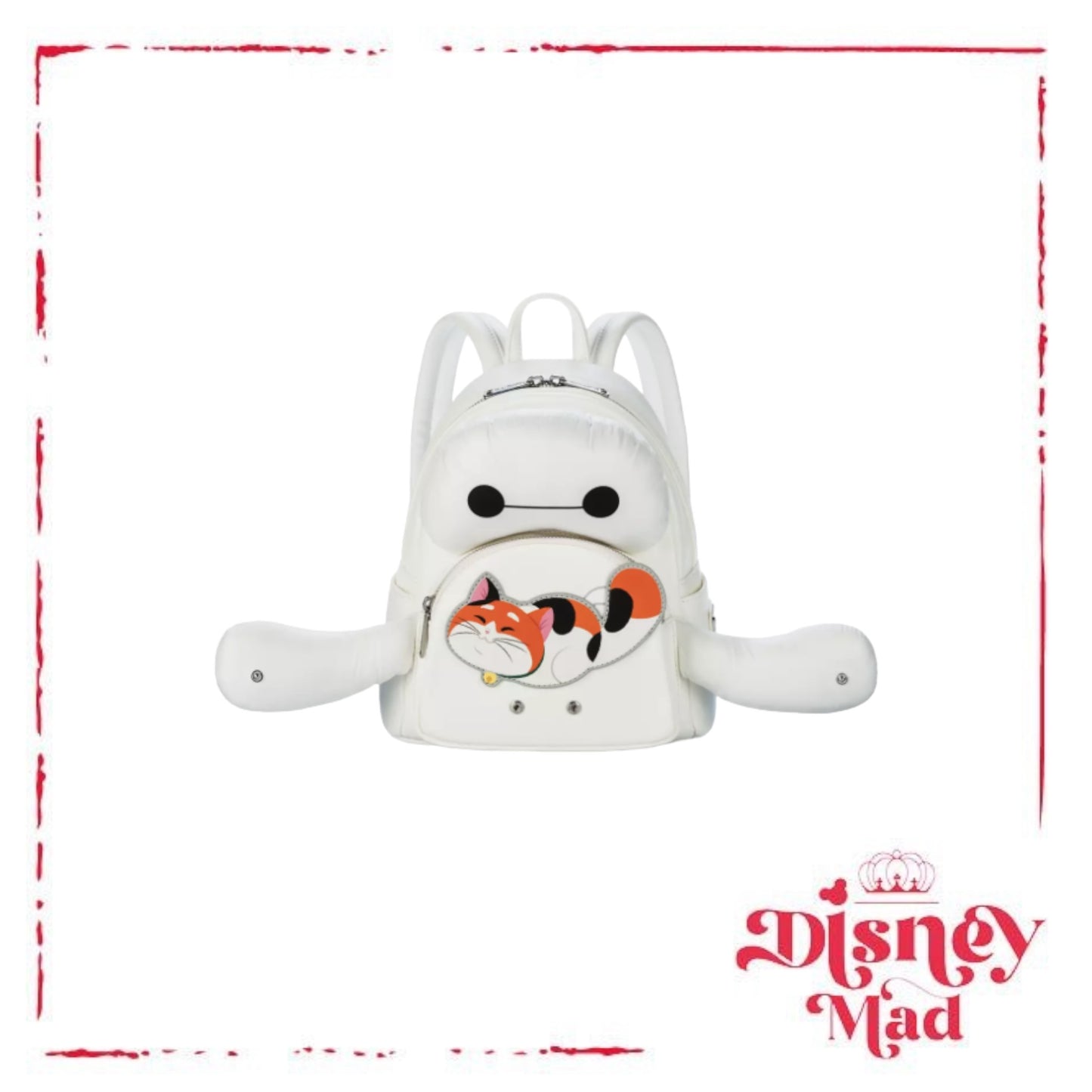 Disney Loungefly Baymax and Mochi Mini Backpack – Big Hero 6 Disney Parks