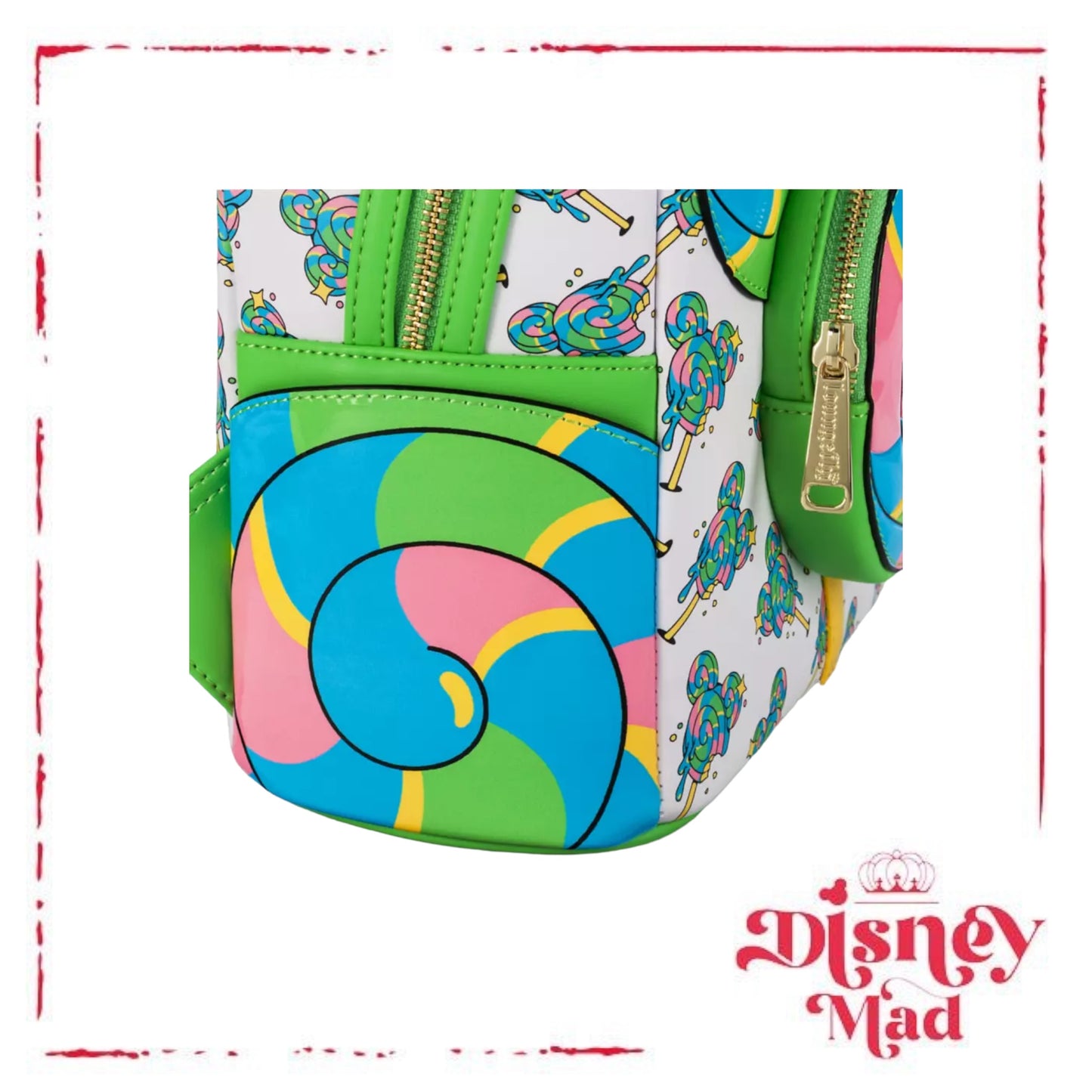 Mickey Mouse Lollipop Loungefly Mini Backpack – Disney Eats - Disney Parks