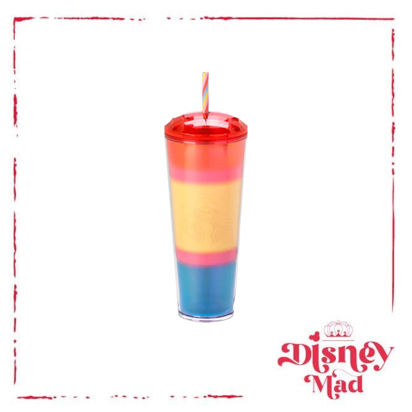 Disney Eats Macaron Starbucks® Tumbler with Straw – Disneyland