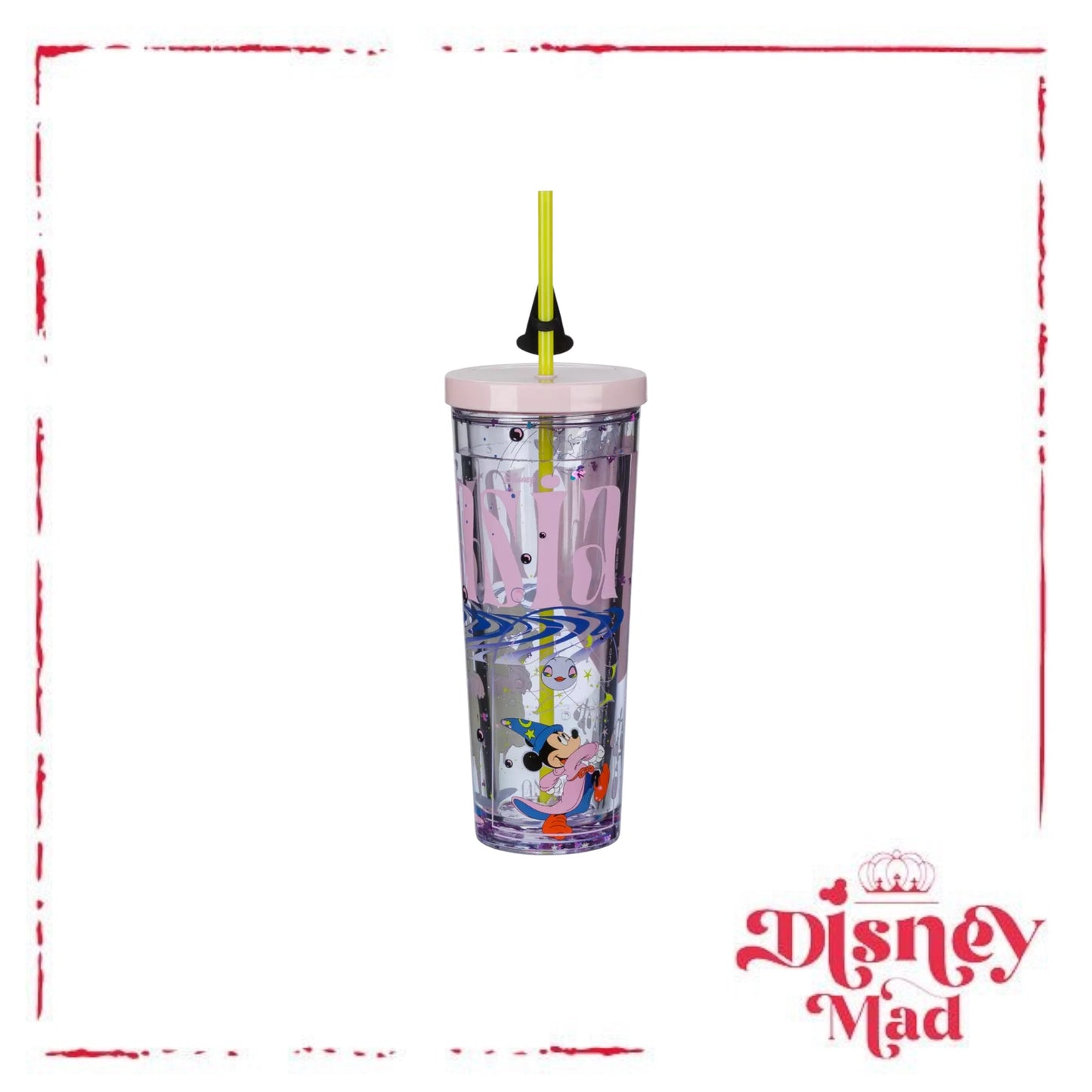Fantasia Tumbler with Straw - Disney Parks
