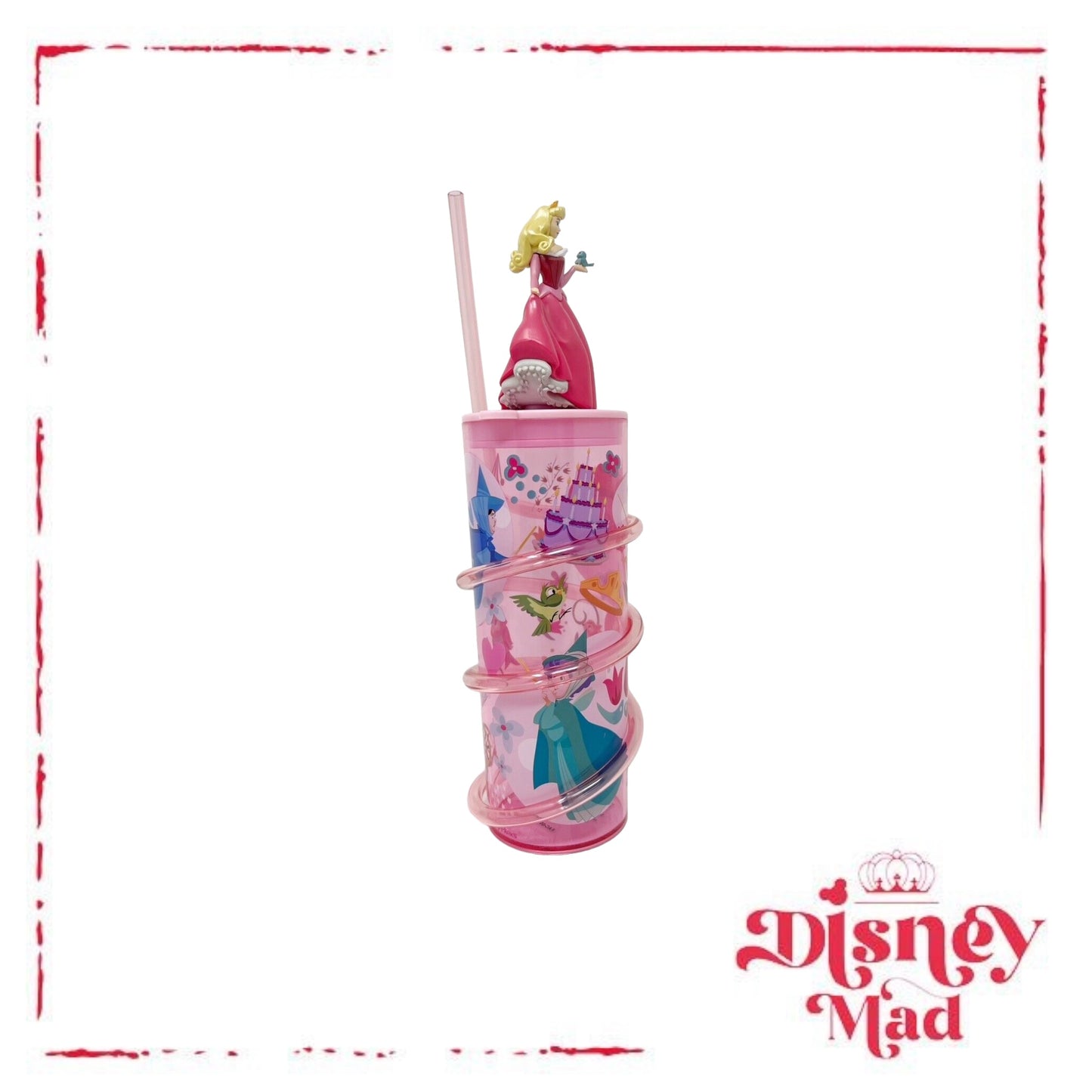 Disney Parks Princess Aurora Tumbler With Straw