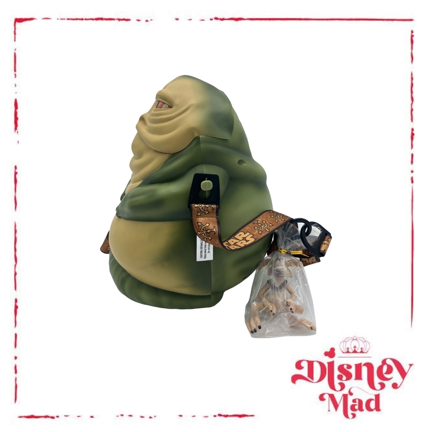 Jabba The Hutt Disneyland Star wars Popcorn Bucket With Sound - Disney Parks