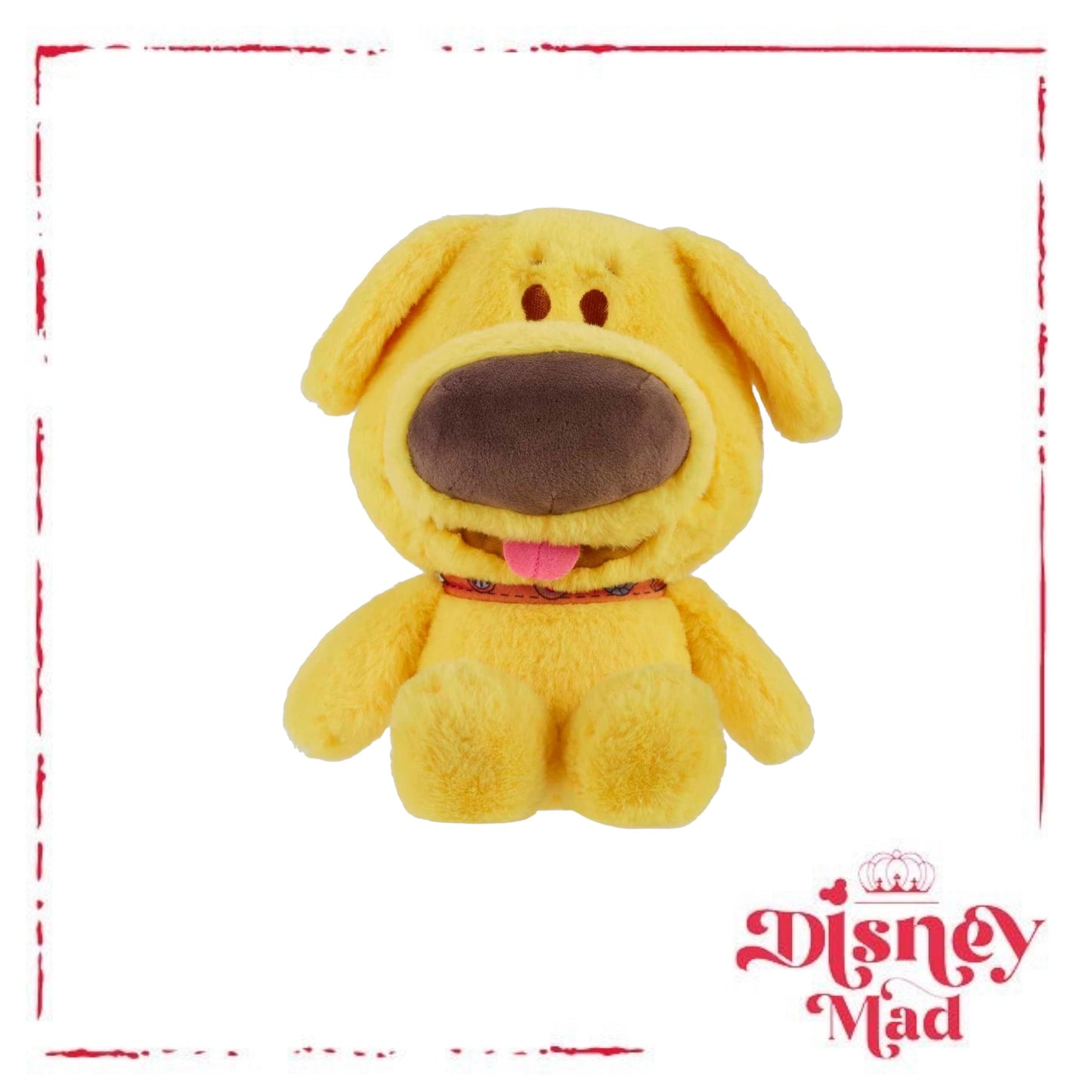 Mattel Disney and Pixar Up Plush Dug Toy, 10-inch Dog Stuffed Animal