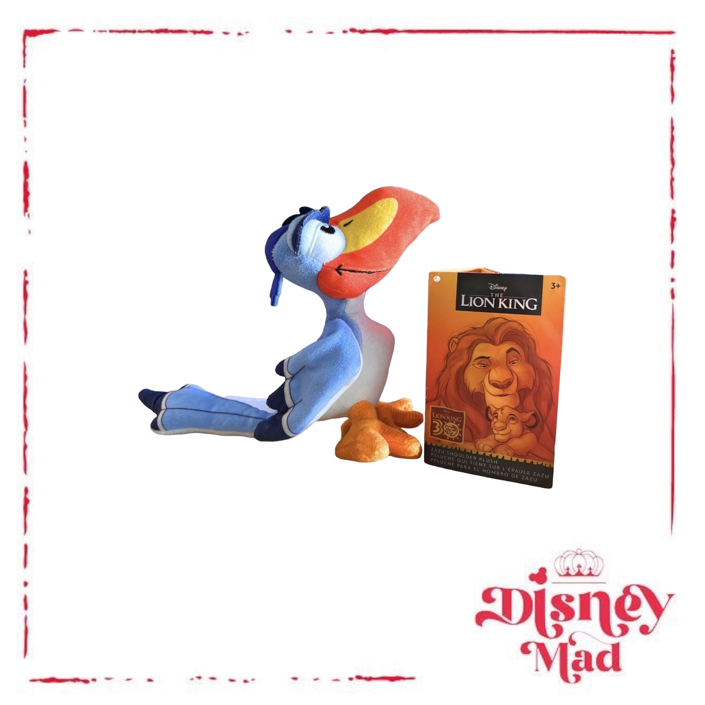Disney Parks Lion King Zazu Magnetic Shoulder Pal - Disney Parks