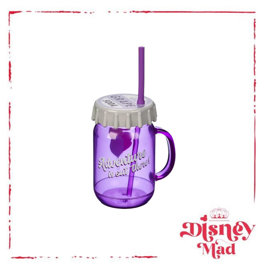 Grape Soda Tumbler With Straw, Up - Disney Parks