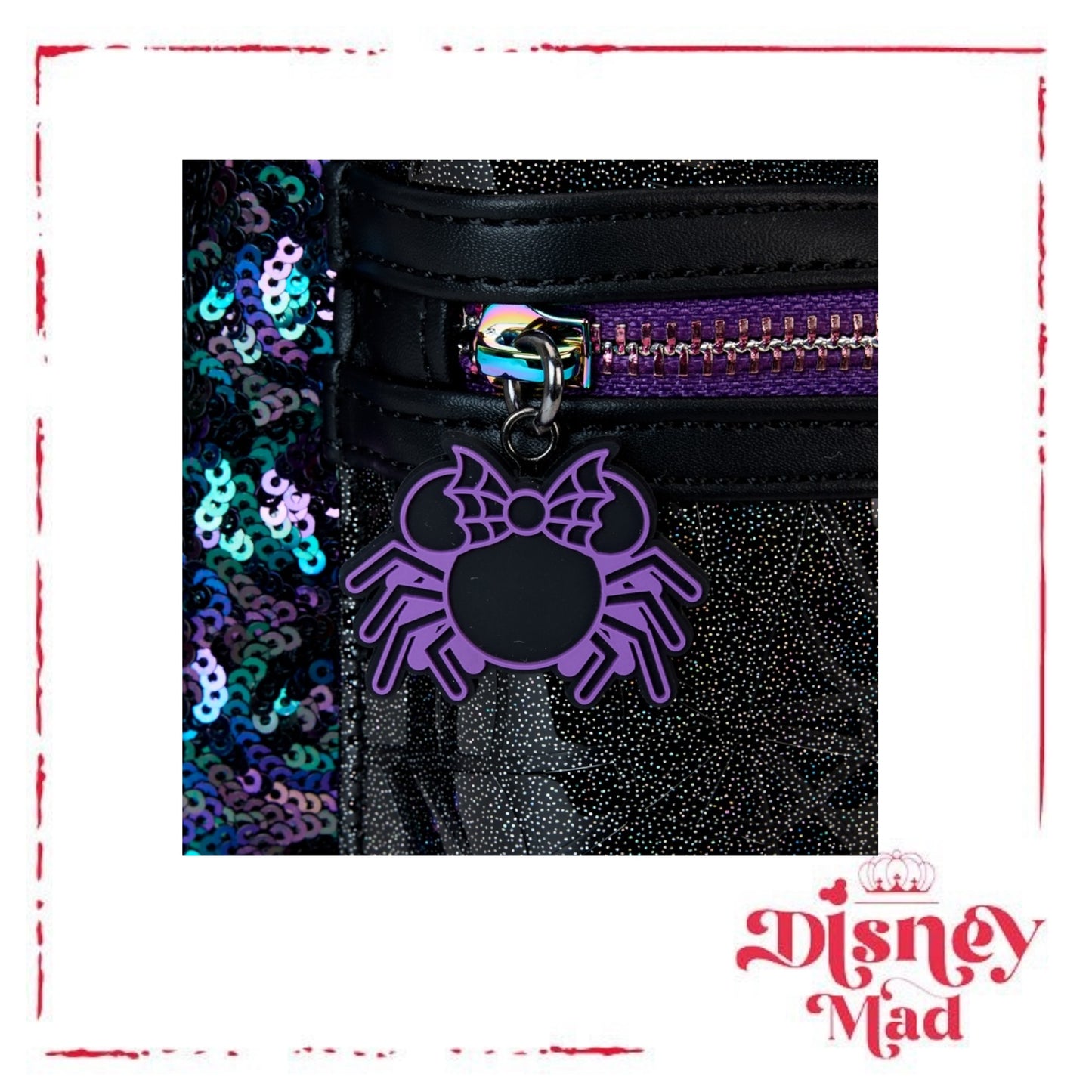 Minnie Mouse Exclusive Spiderweb Sequin Mini Backpack