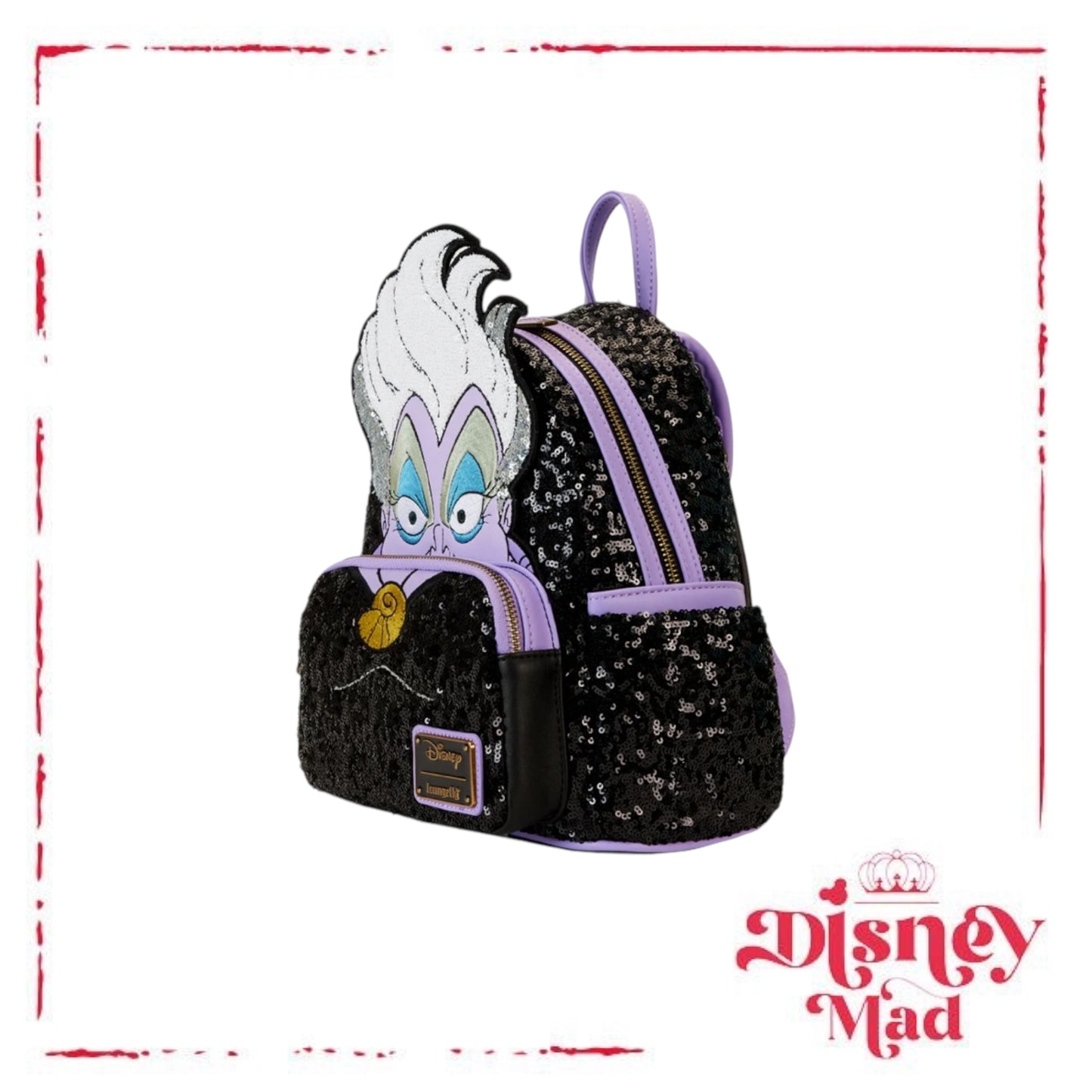 Ursula Sequin Cosplay Mini Backpack