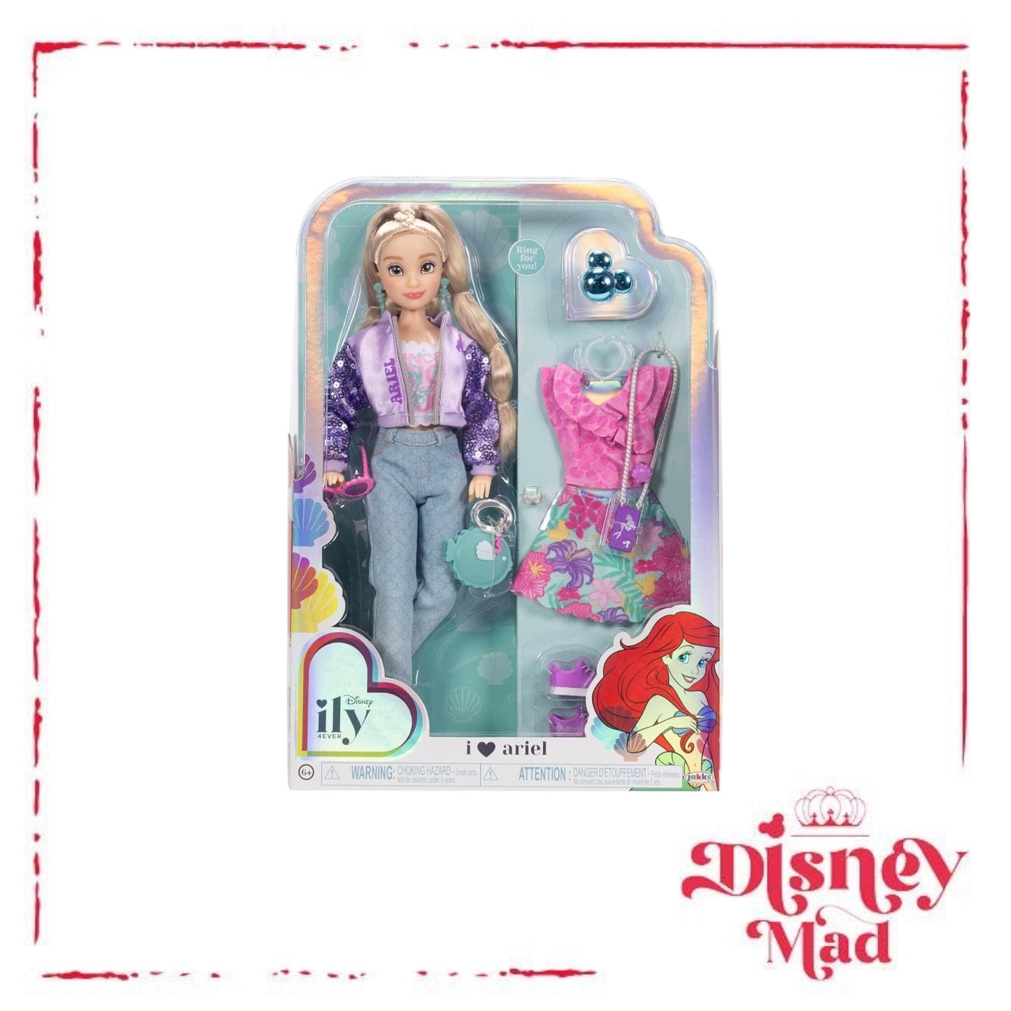 Disney ILY 4ever Ariel 11.5"
