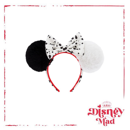 Cruella De Vil Ears Headband Disney Parks