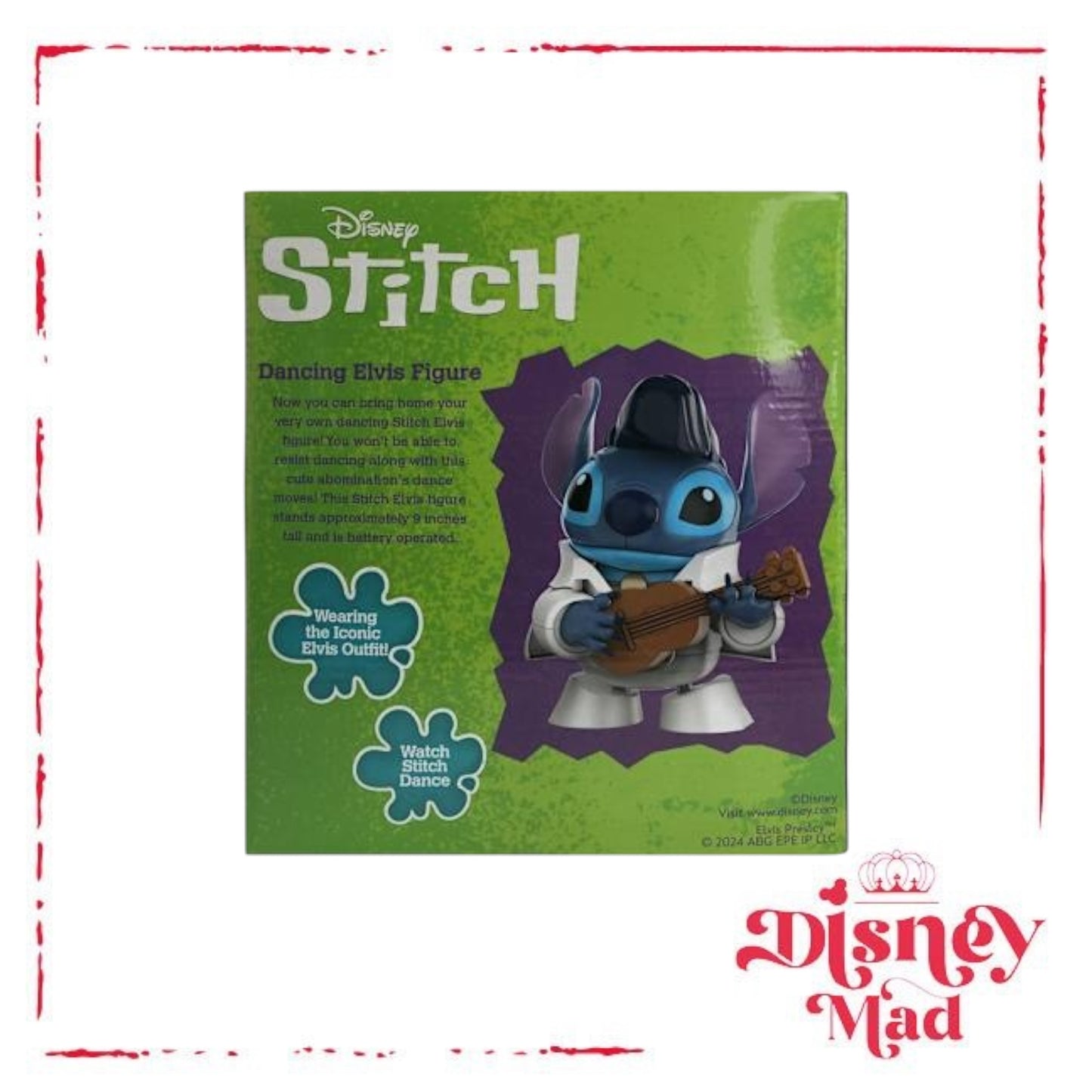 Disney Stitch Dancing Elvis Stitch