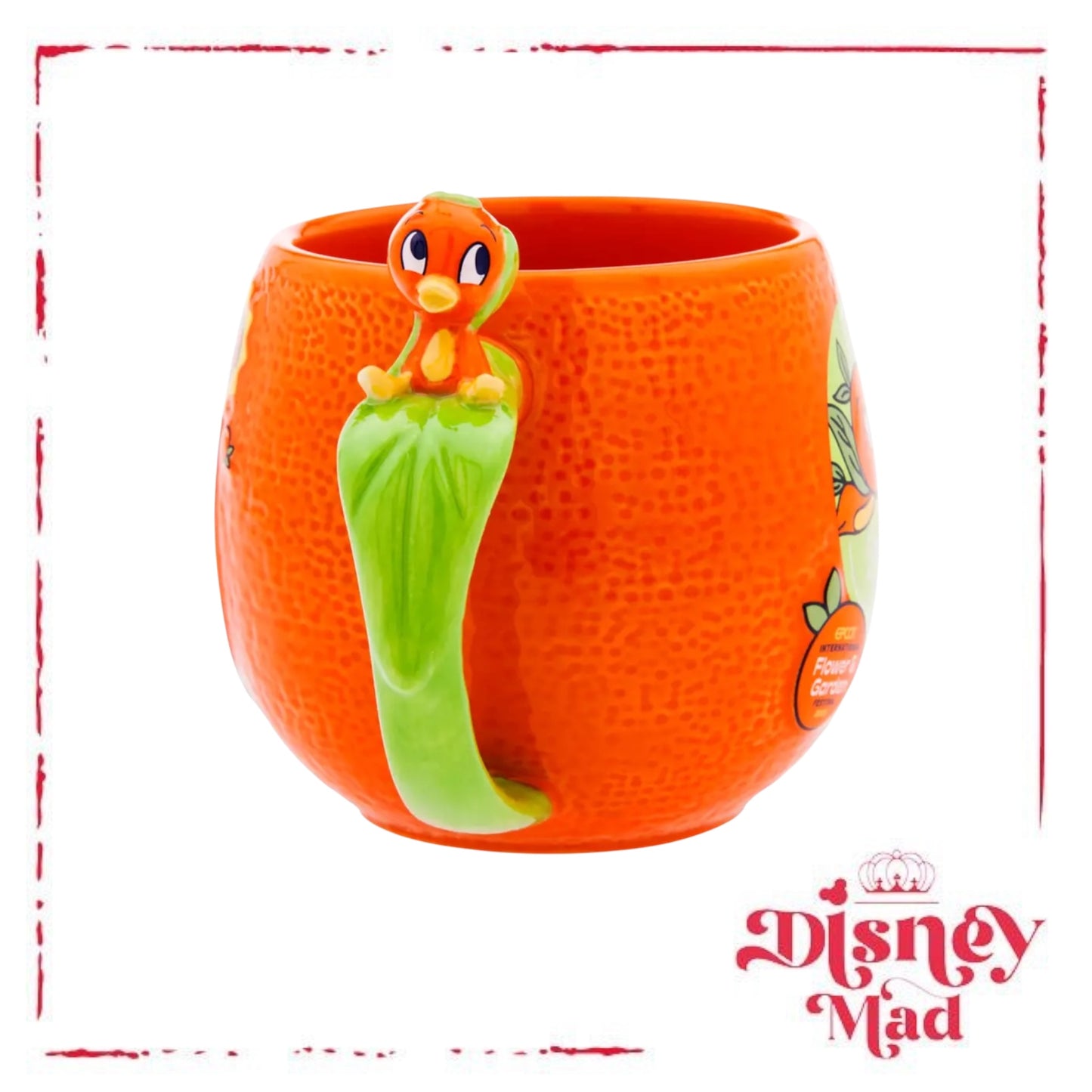 Orange Bird Sculpted Mug – EPCOT International Flower & Garden Festival 2025