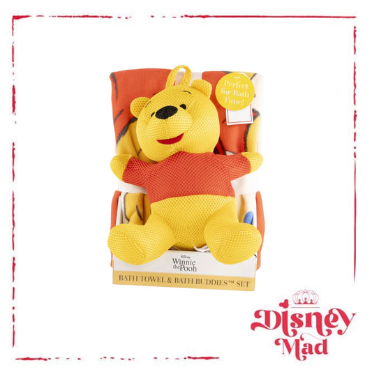 Pooh Bear Bath Buddy Set