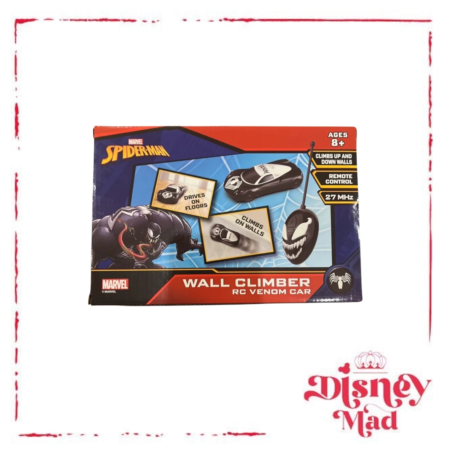 Marvel Spider-Man Wall Climber RC Venom Car