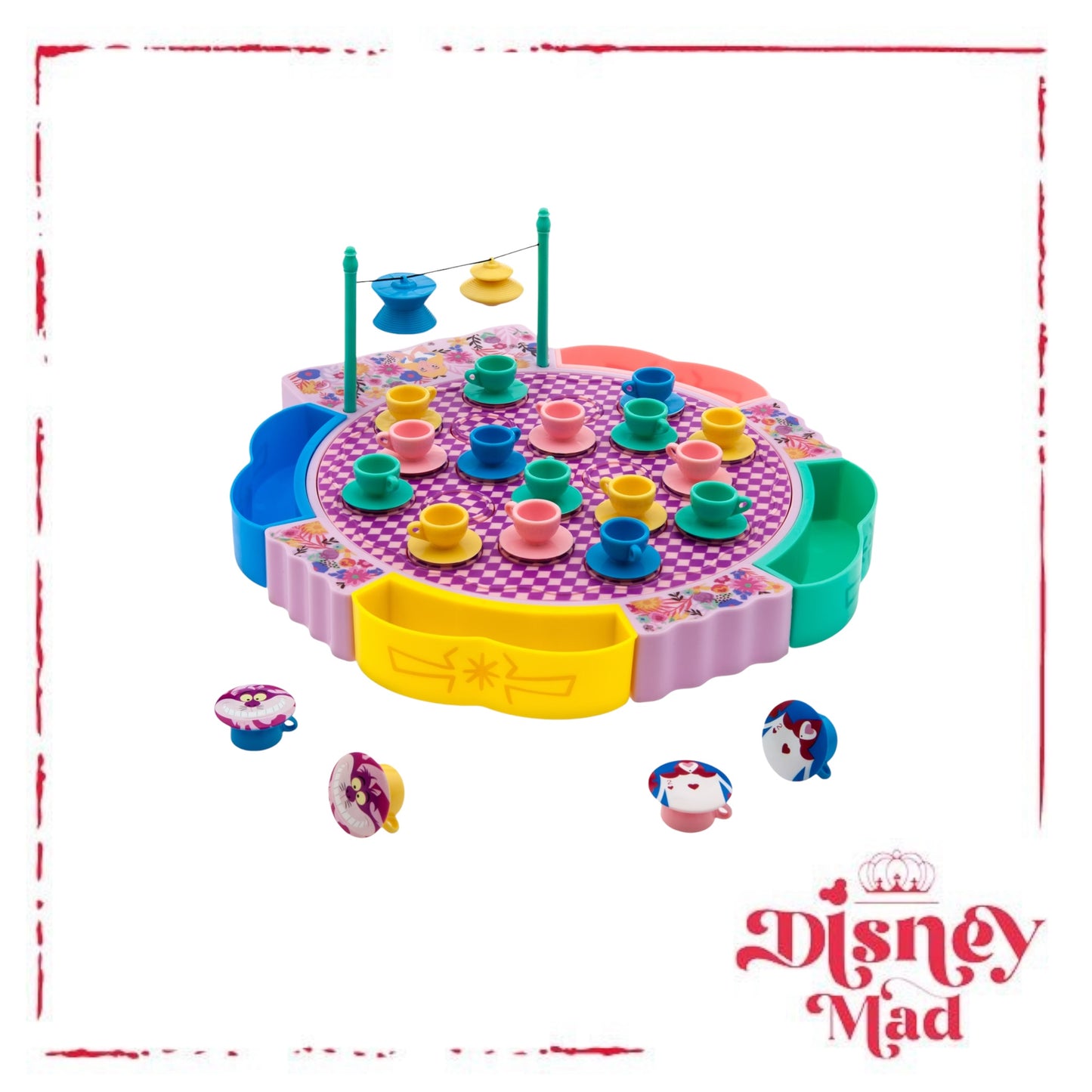 Disney Parks Alice in Wonderland Teacups Match Game
