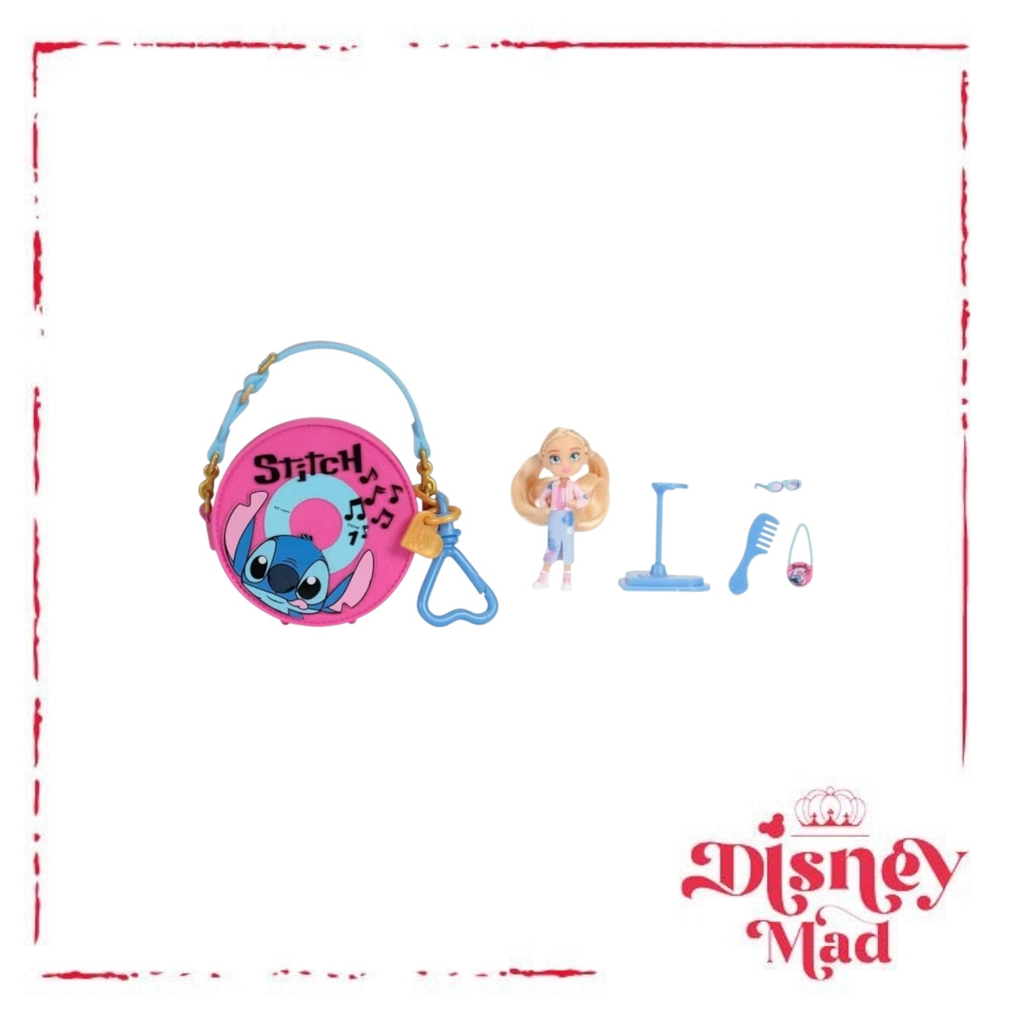 Disney ILY 4ever 2.5" Tote-ILY Stitch Inspired Doll - Pink - Target Exclusive
