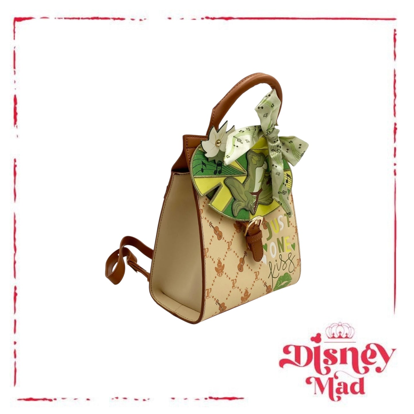 Danielle Nicole The Princess and the Frog Prince Naveen Monogram Mini Backpack