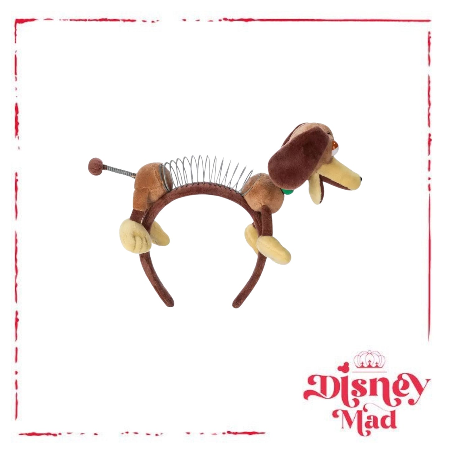Slinky Dog Plush Ears Headband