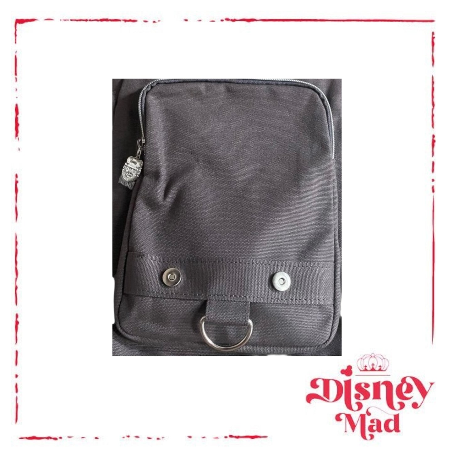 Disney Parks Mickey Mouse Pin Trading Crossbody Sling Bag