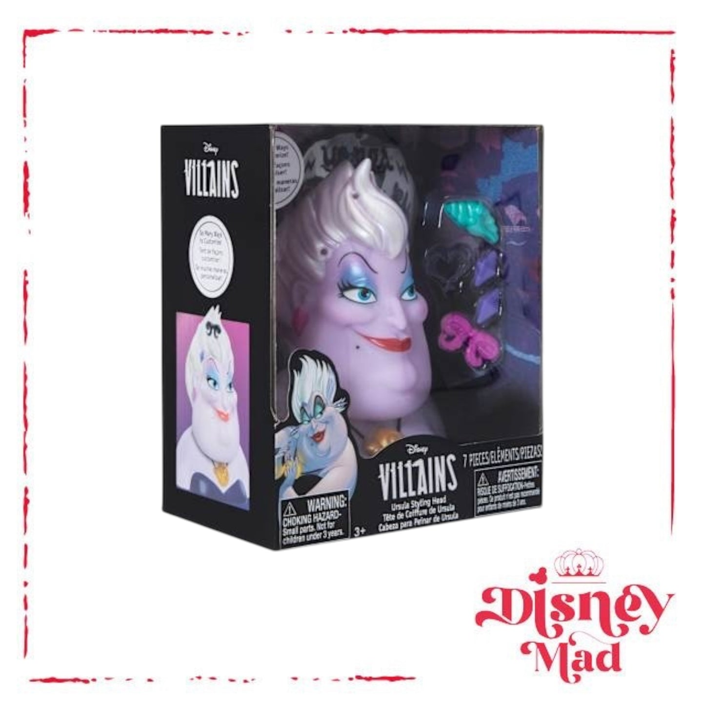 Disney Villains Ursula Styling Head Toy