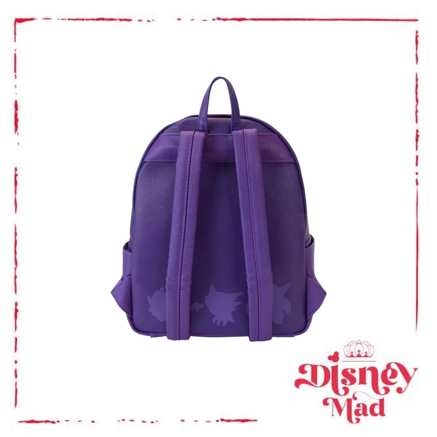Loungefly Pokémon Gengar Evolution Triple Pocket Mini Backpack