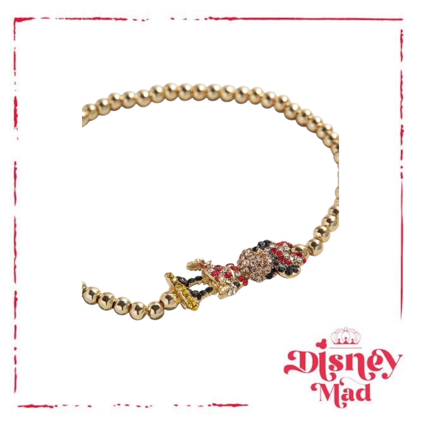 Disney Minnie Mouse Pavé Pisa Bracelet - Baublebar