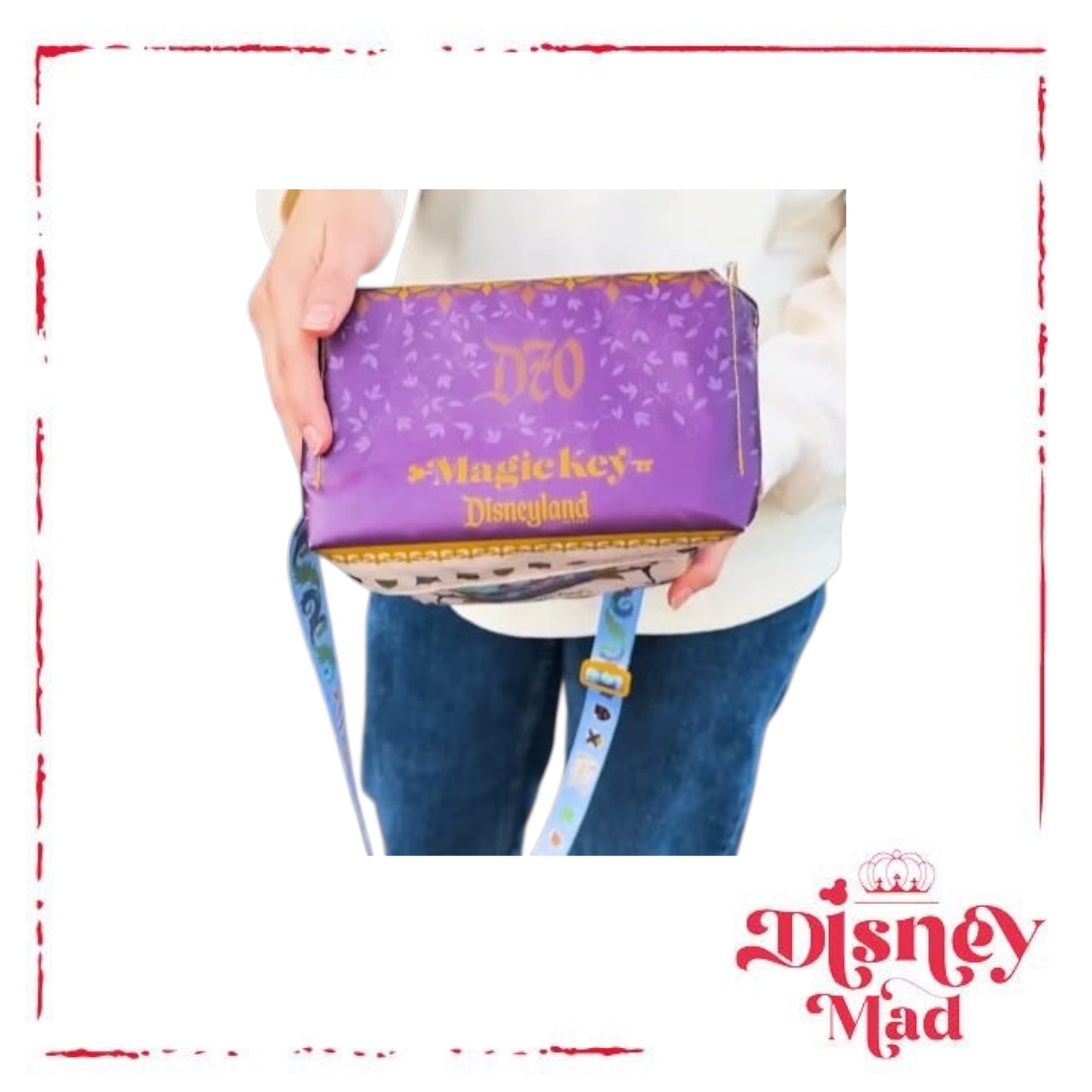 Magic Key Disneyland Insulated Popcorn Holder - Disney Parks