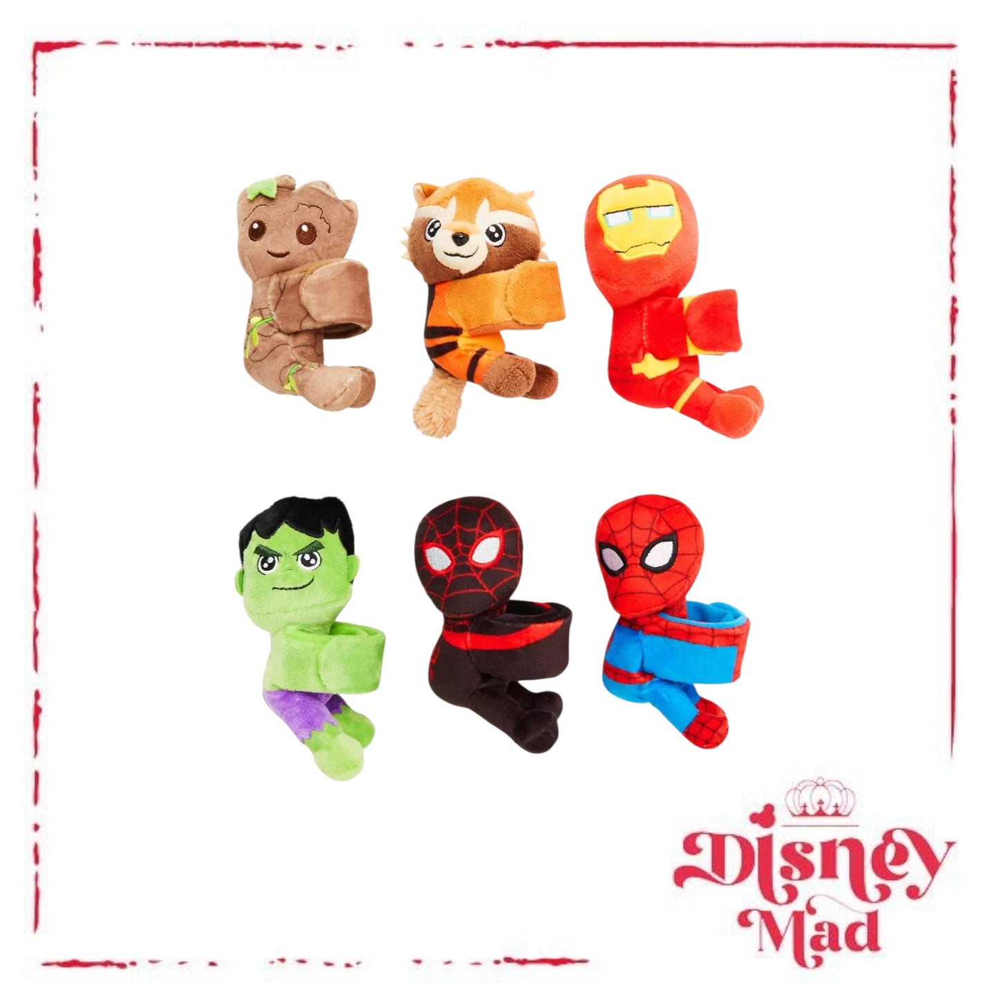 Marvel Superheroes Cutie Cuff Blind Box Plush Bracelet