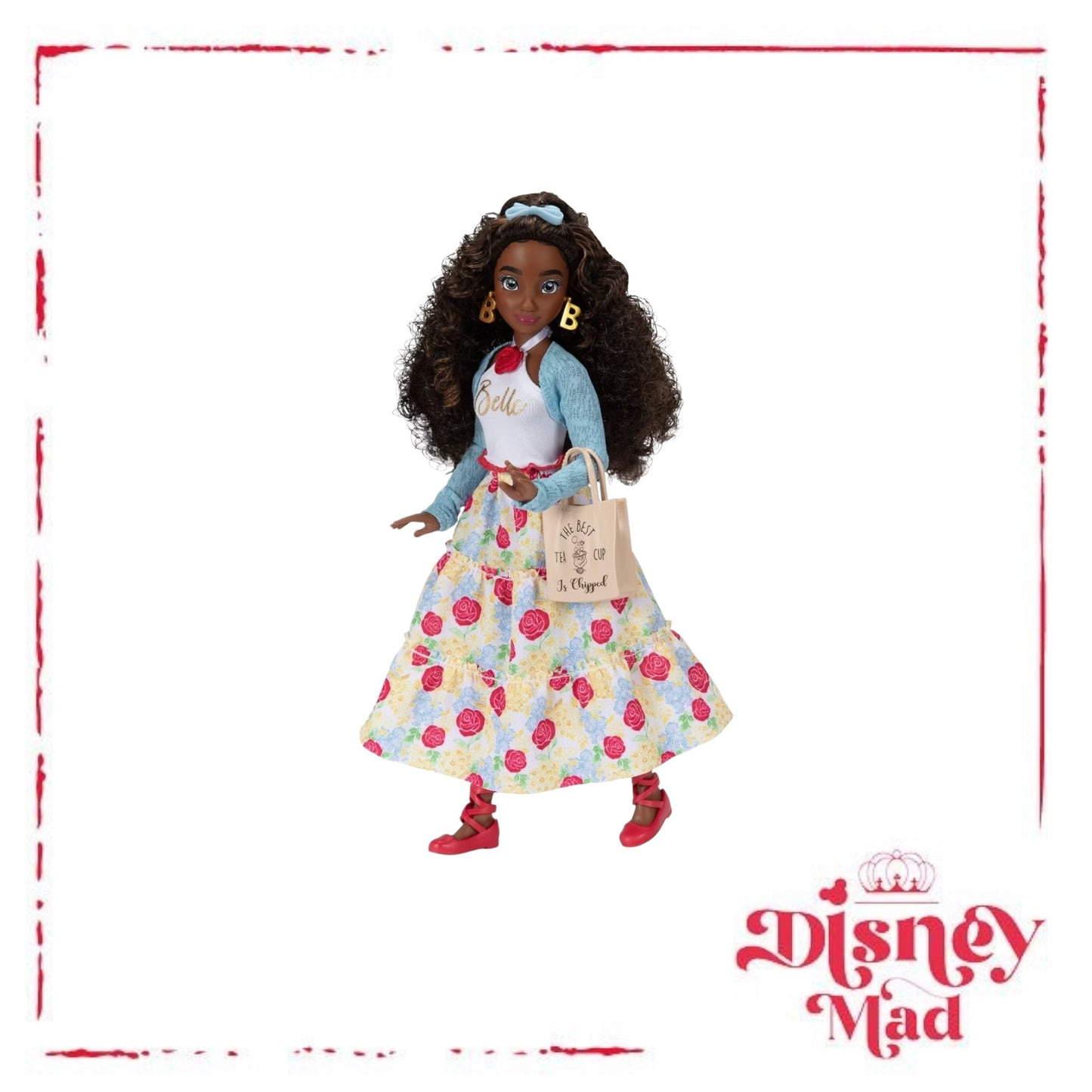 Disney ILY 4ever 12.5" Belle Doll Dark Brown Hair/Borown Eyes