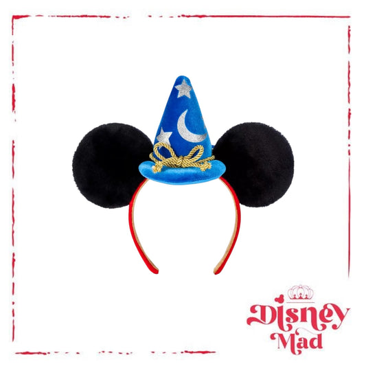 Sorcerer Mickey Mouse Ear Headband for Adults – Fantasia - Disney Parks