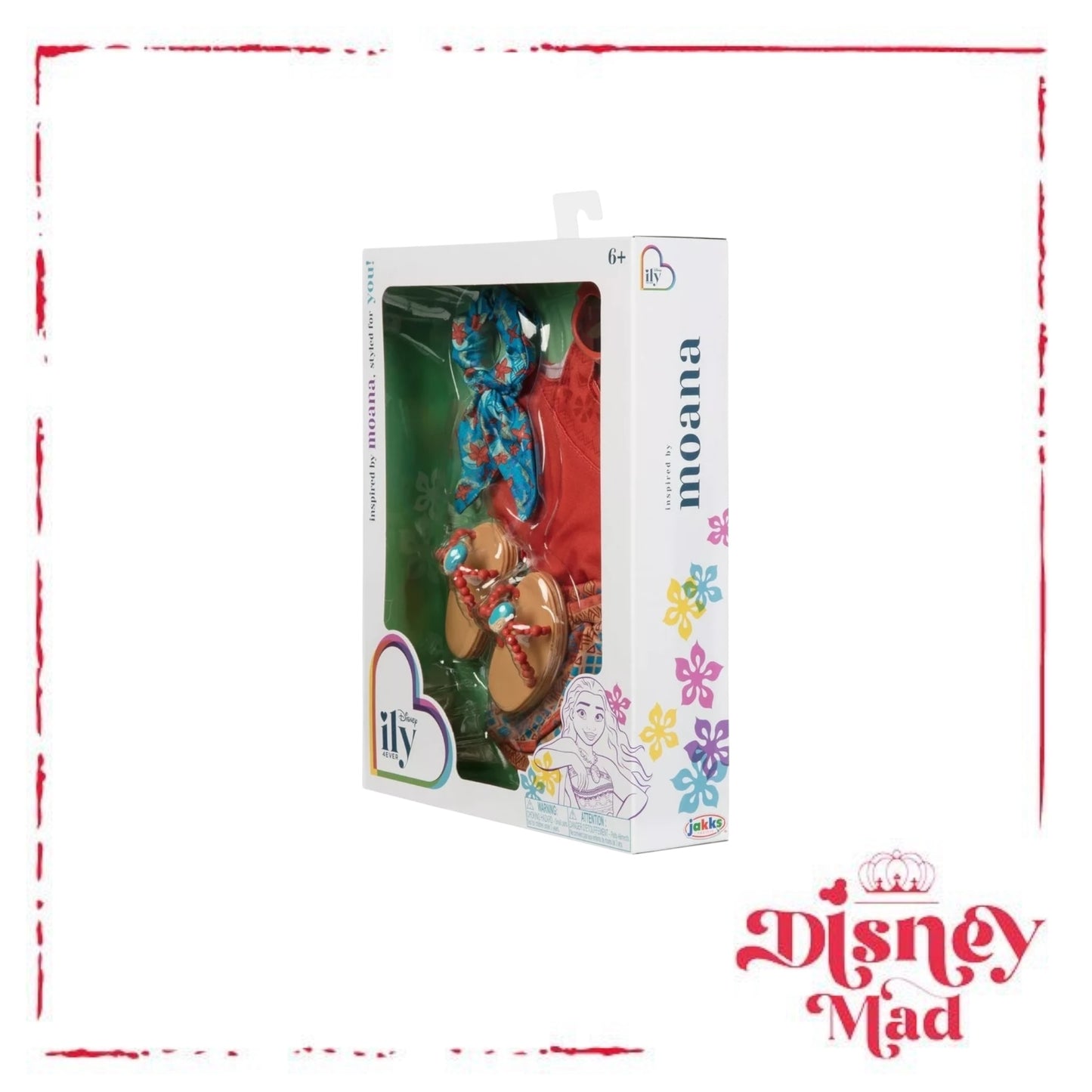 Disney ily 4EVER Moana 18-inch doll fashion Pack