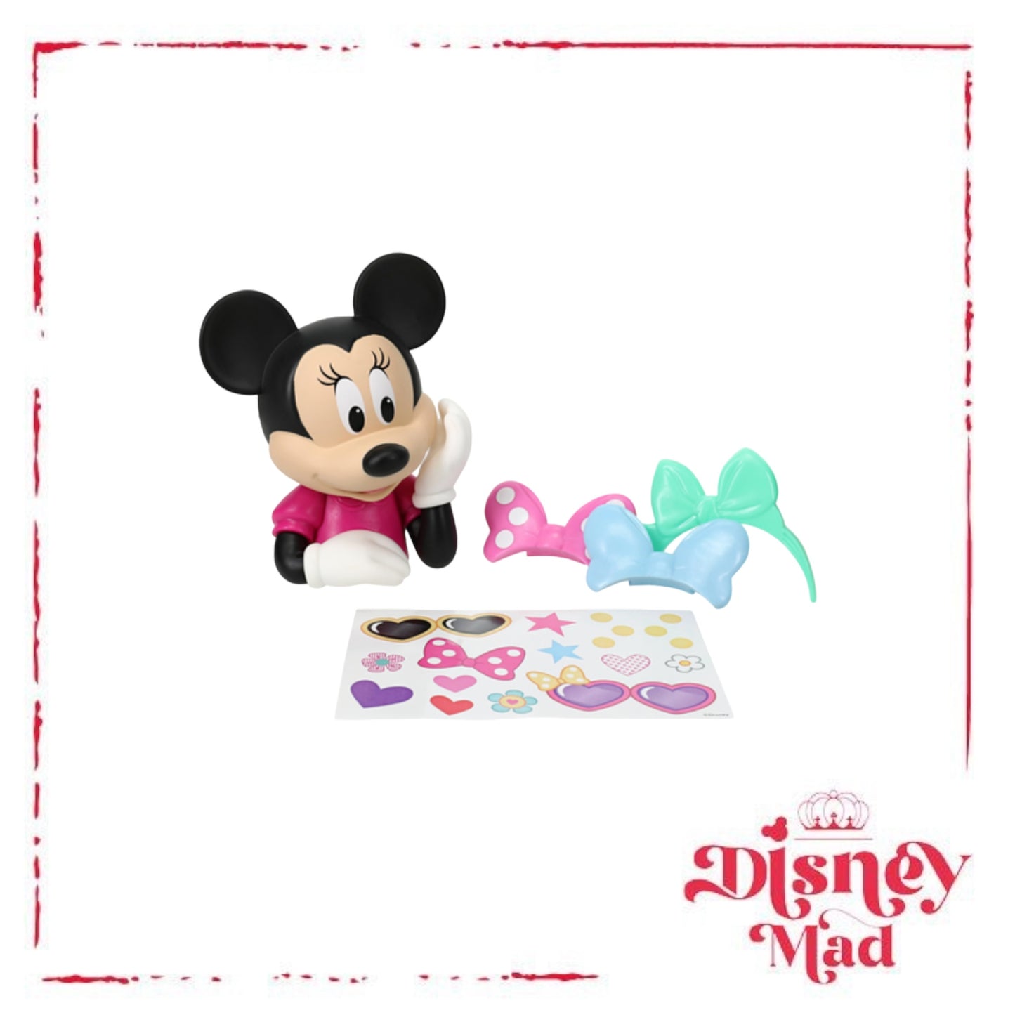 Disney Minnie Mouse Bowdazzling Stying Figure