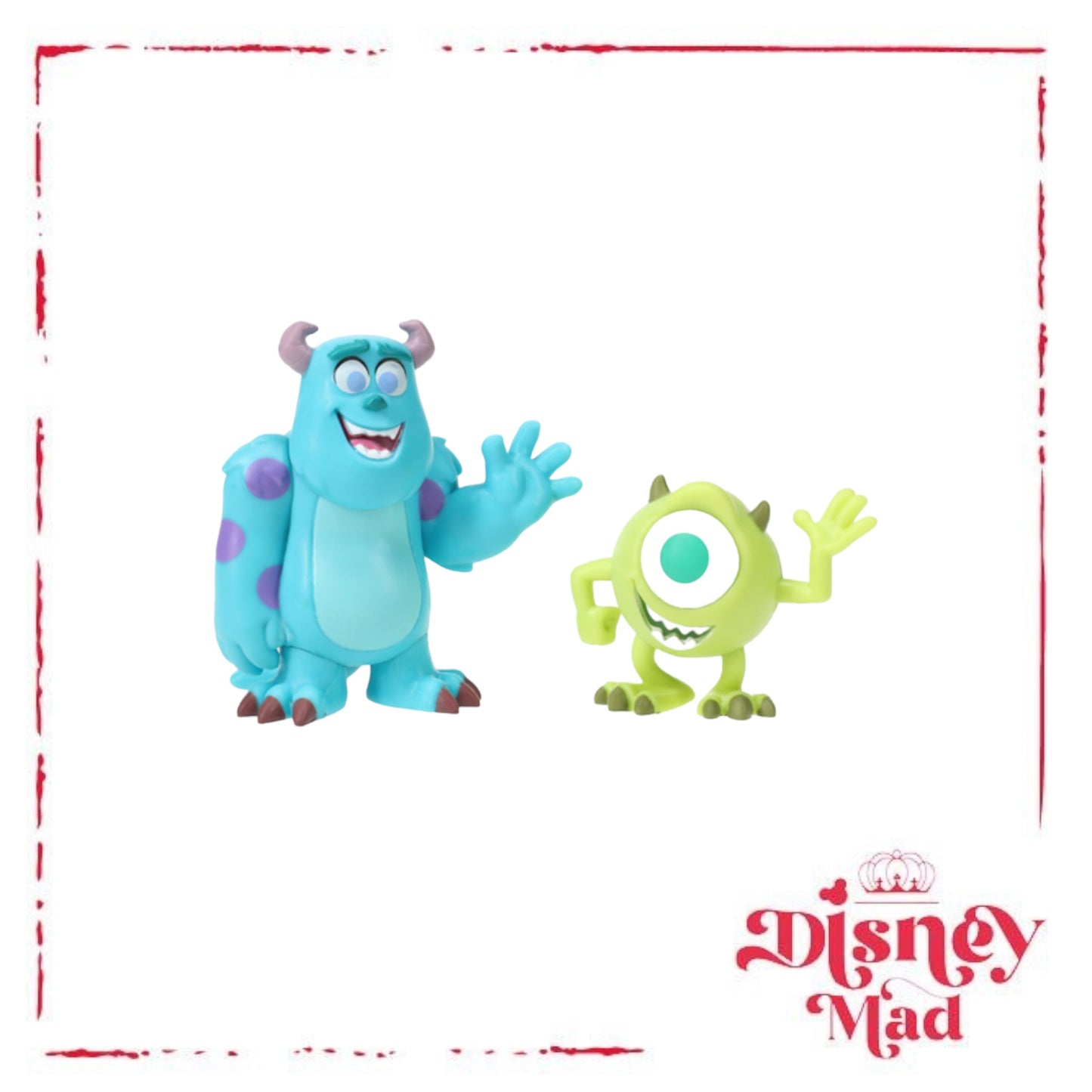 Disney 100 Pixar Monsters, Inc. Figure Set 2-Pack