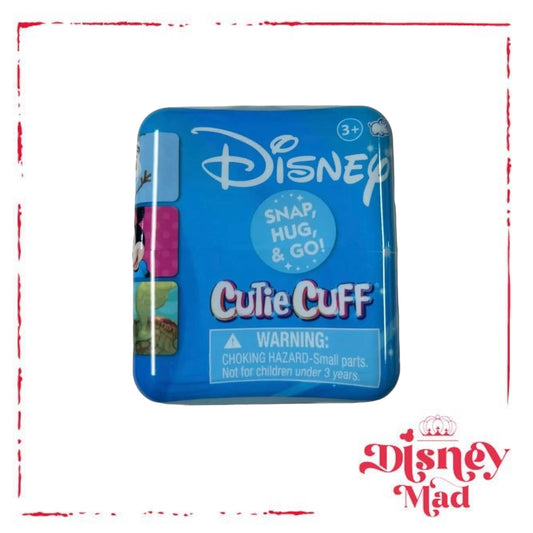 Disney Minnie Mouse,Mickey Mouse Cutie Cuff Plush Slab Band - Steering Wheel Buddy series 1 - Mystery Capsule (1 of 6 Figures at Random)