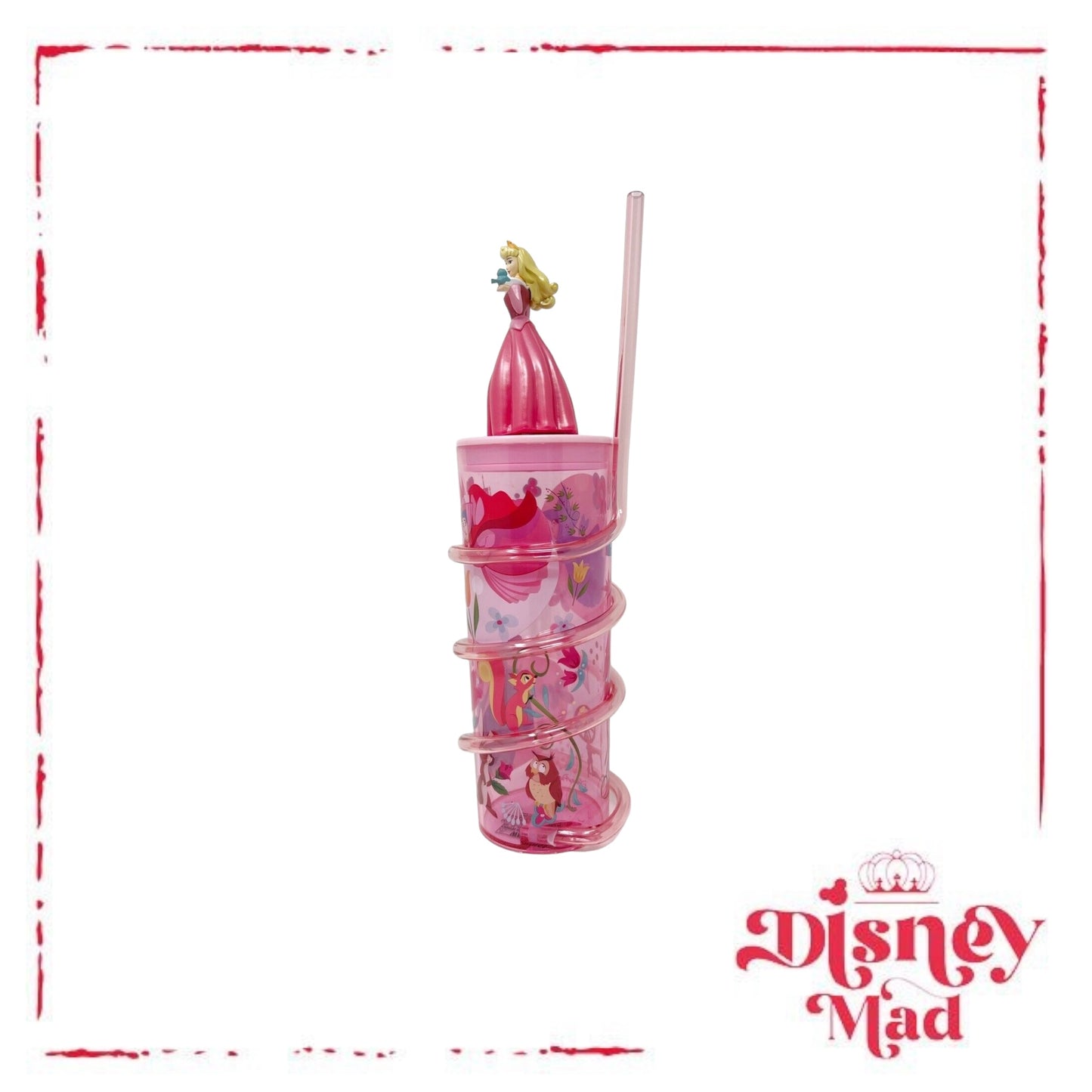 Disney Parks Princess Aurora Tumbler With Straw
