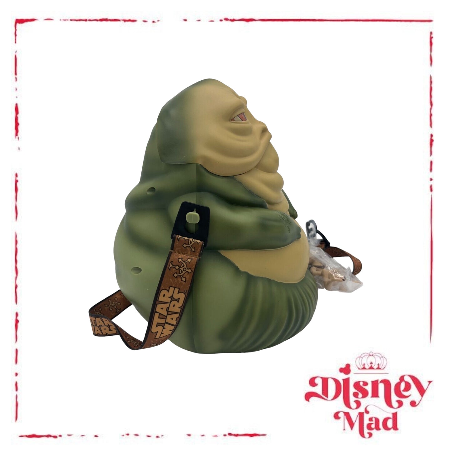 Jabba The Hutt Disneyland Star wars Popcorn Bucket With Sound - Disney Parks