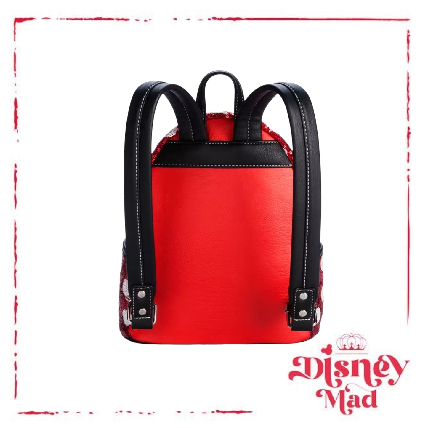 Minnie Mouse Sequin Polka Dot Loungefly Mini Backpack - Disney Parks