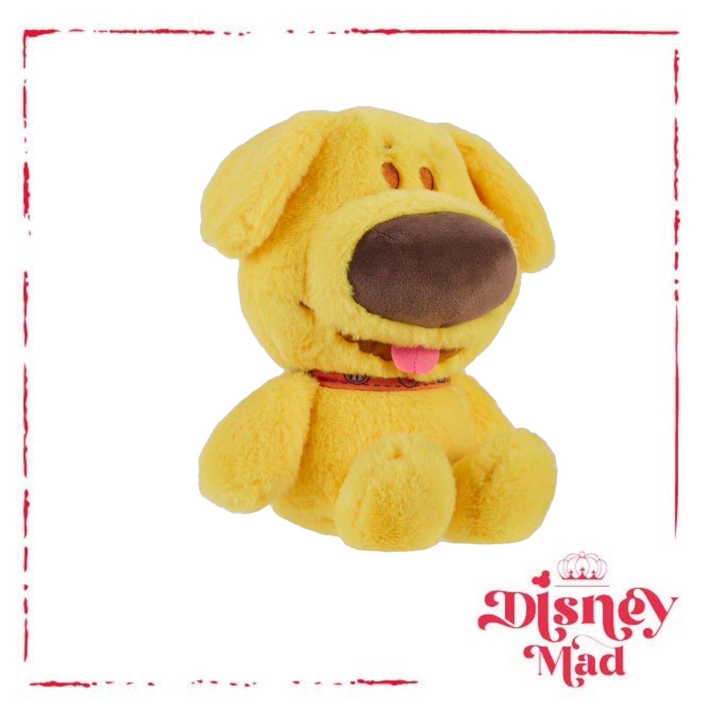 Mattel Disney and Pixar Up Plush Dug Toy, 10-inch Dog Stuffed Animal
