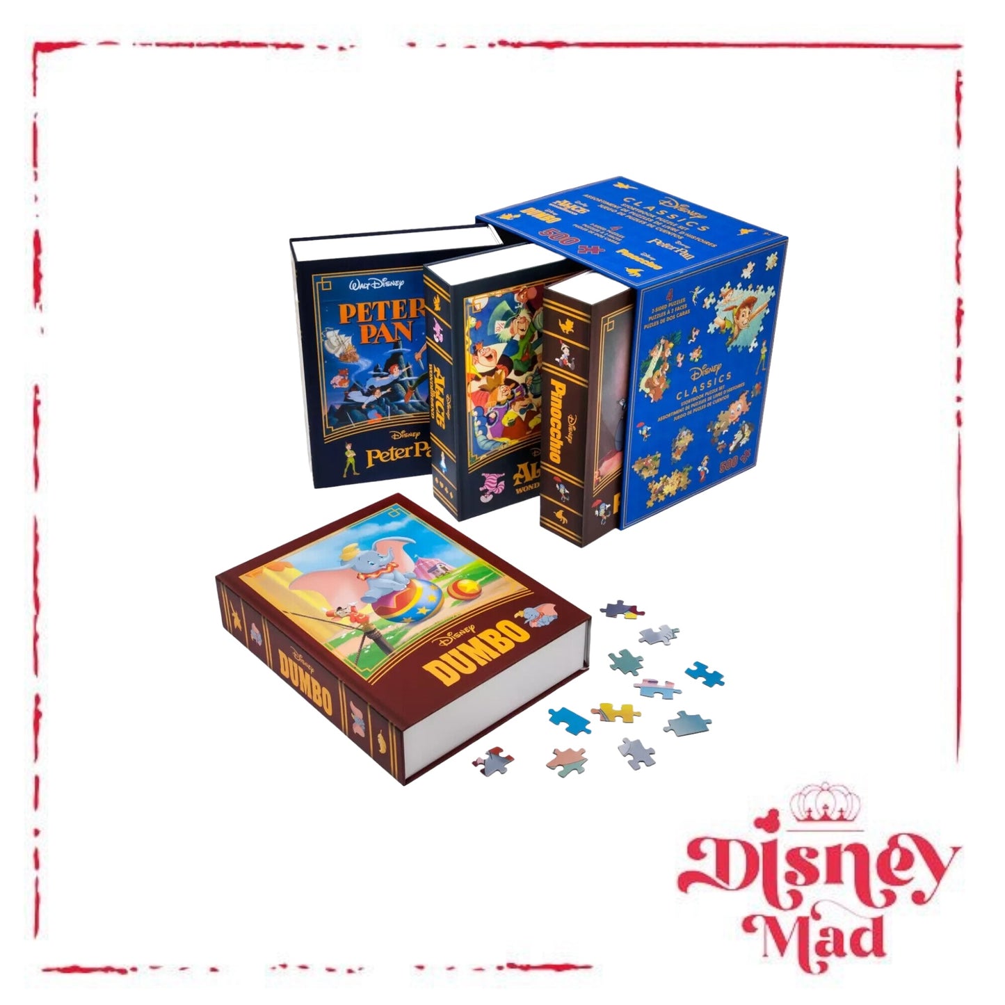 Disney Storybook Classics Puzzle Set - Disney Parks