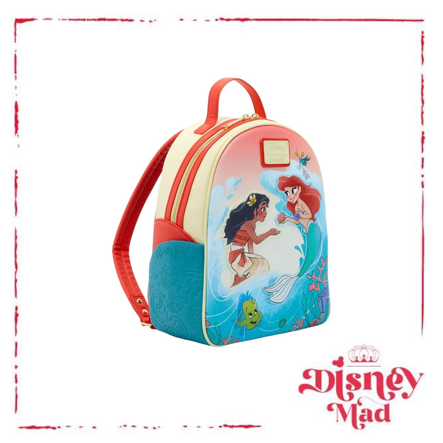 Loungefly Disney Princess Moana & Ariel Mini Backpack