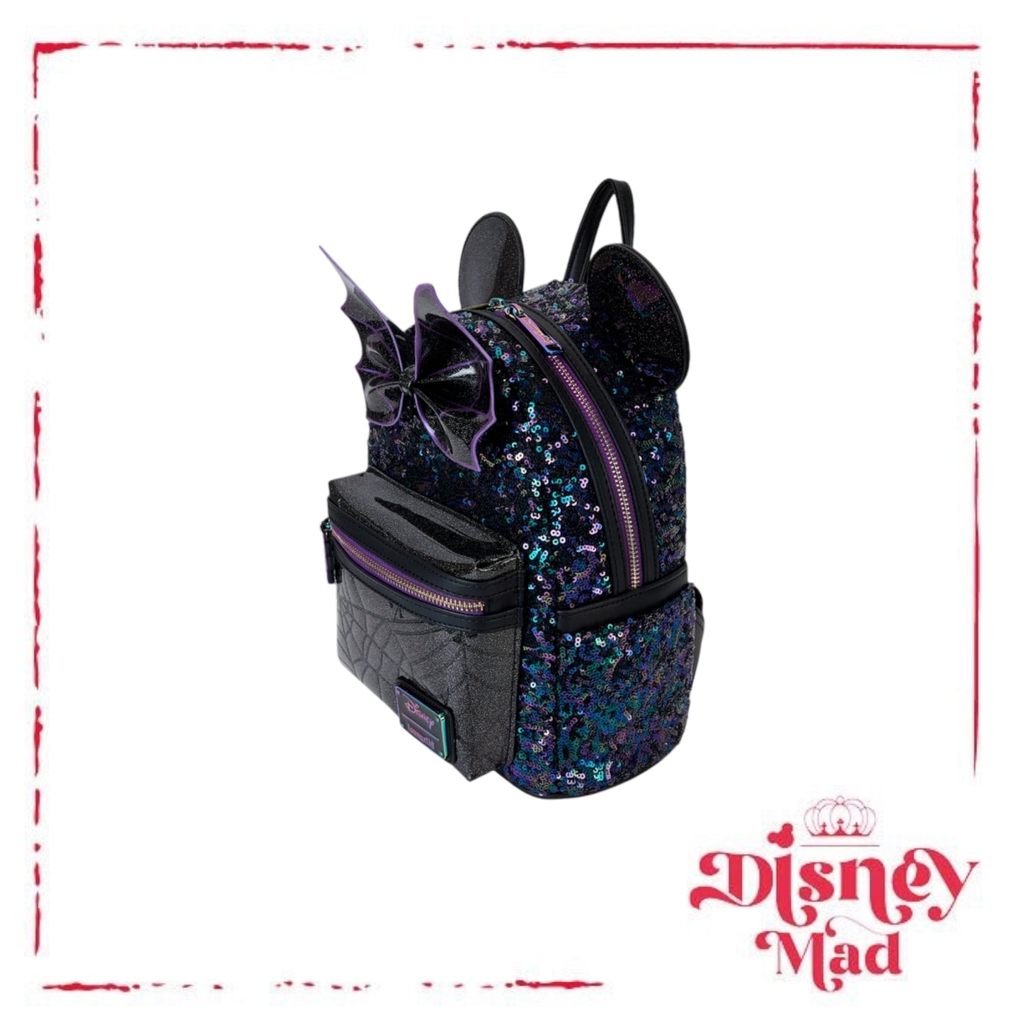 Minnie Mouse Exclusive Spiderweb Sequin Mini Backpack