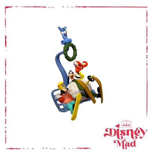 Goofy & Max Ski Straw Clip - Disney Parks