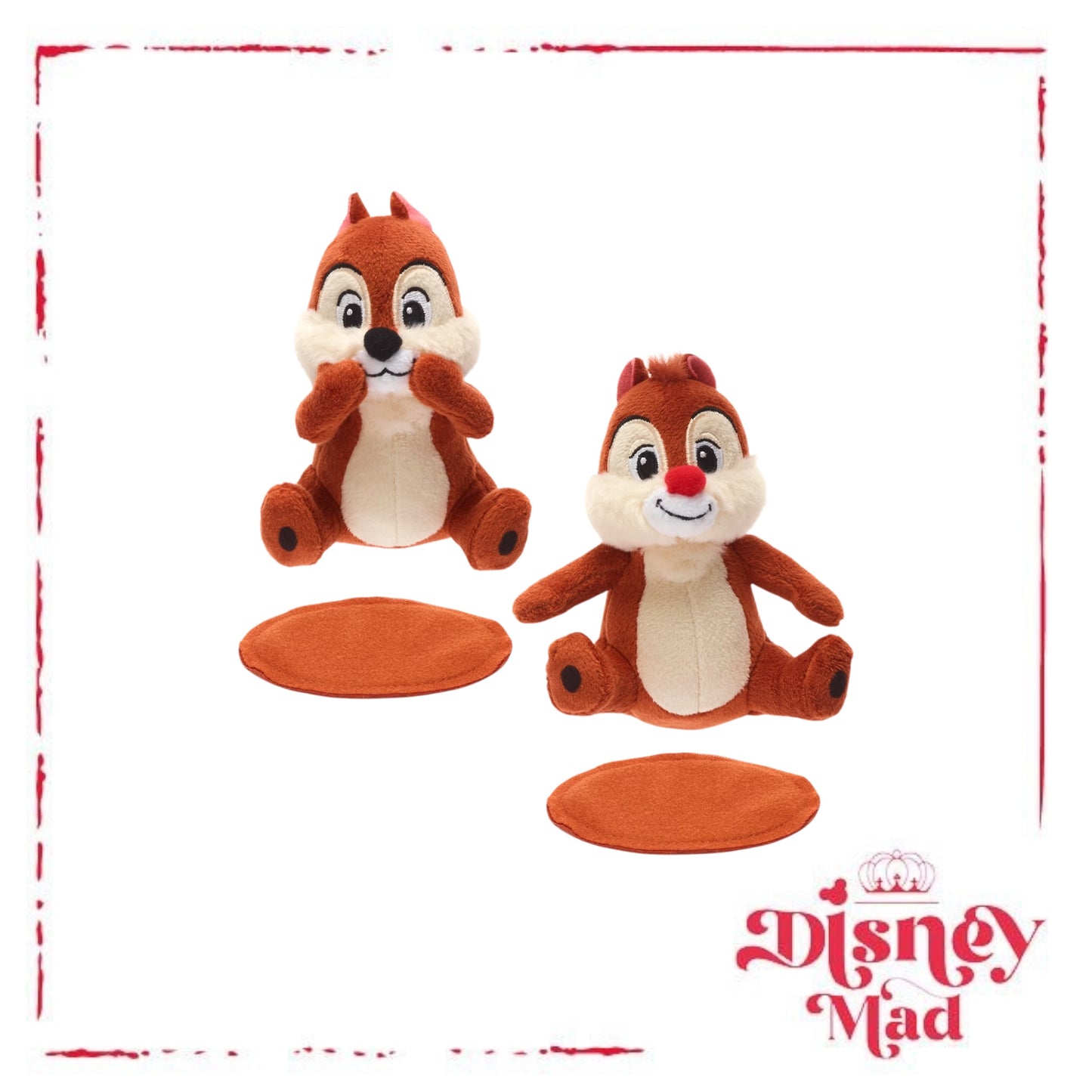 Chip 'n Dale Shoulder Pal Set - Disney Parks