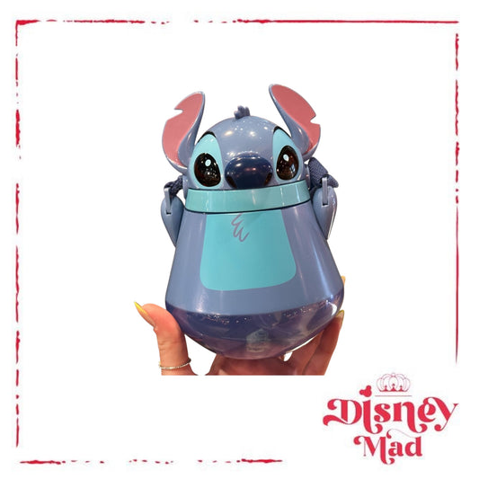 Stitch Plastic Water Bottle Sipper - Disney Parks
