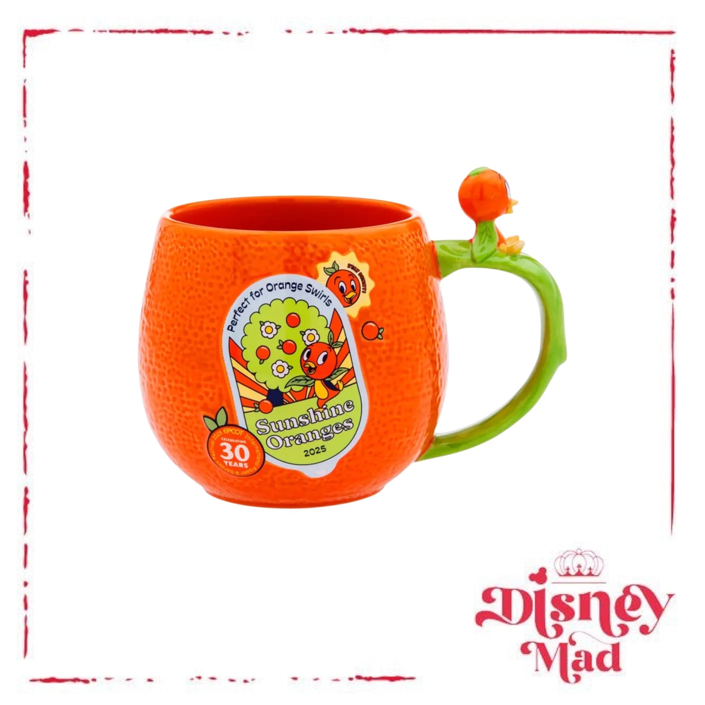 Orange Bird Sculpted Mug – EPCOT International Flower & Garden Festival 2025