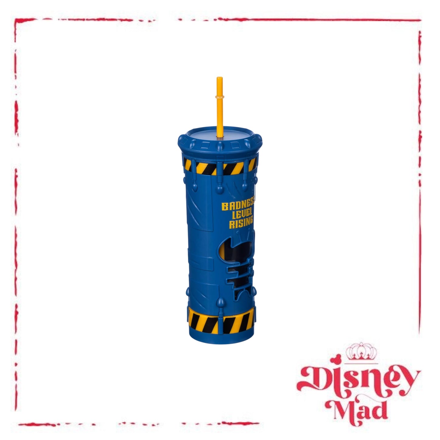 Stitch Badness Level Light-Up Tumbler with Straw - Disney Parks