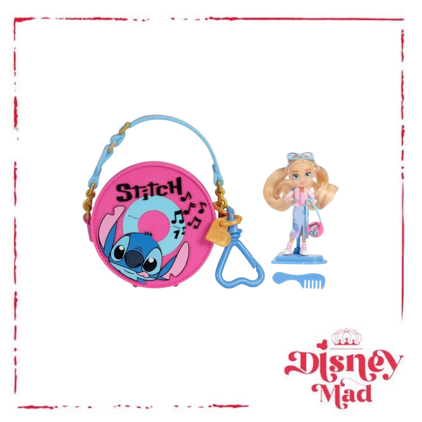 Disney ILY 4ever 2.5" Tote-ILY Stitch Inspired Doll - Pink - Target Exclusive
