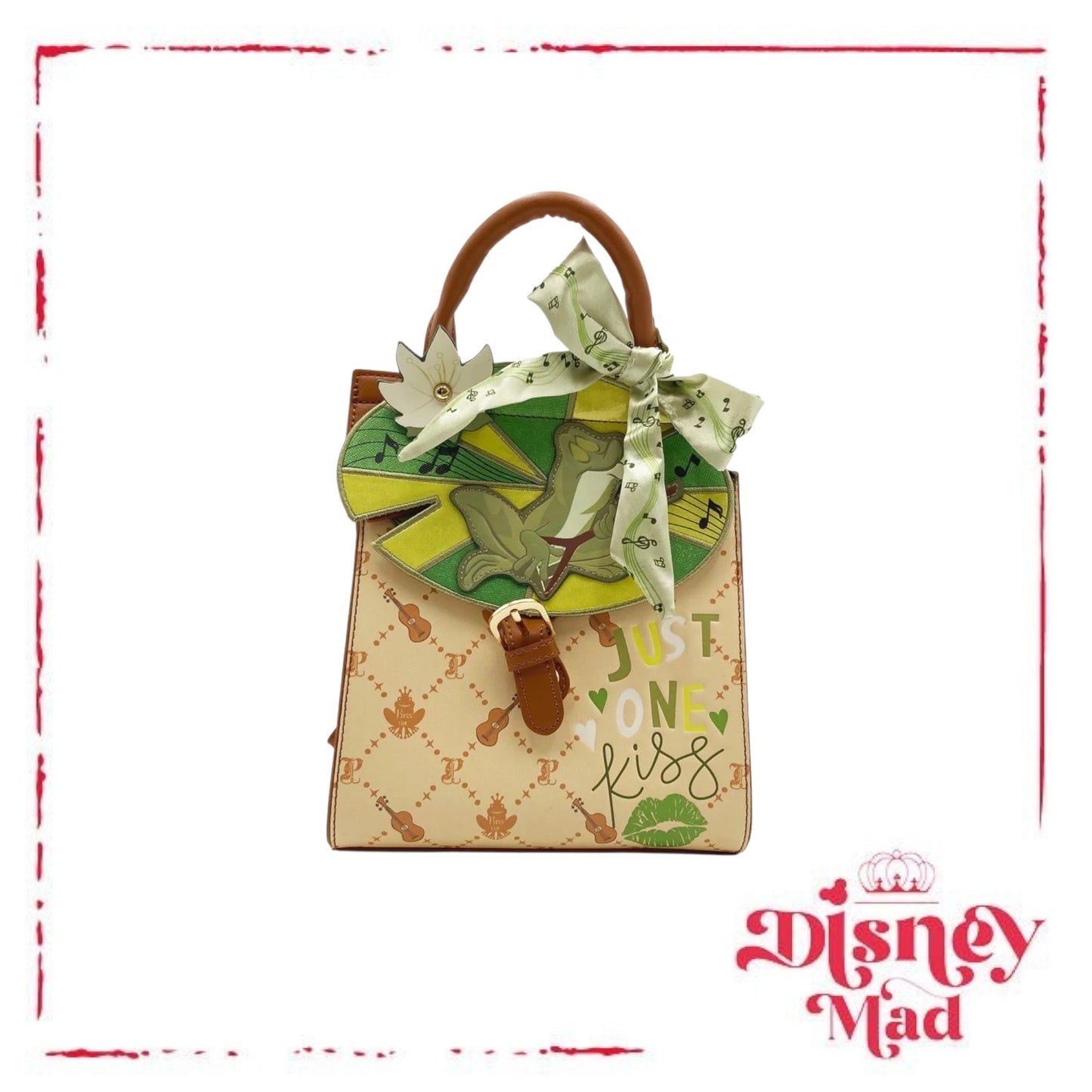 Danielle Nicole The Princess and the Frog Prince Naveen Monogram Mini Backpack