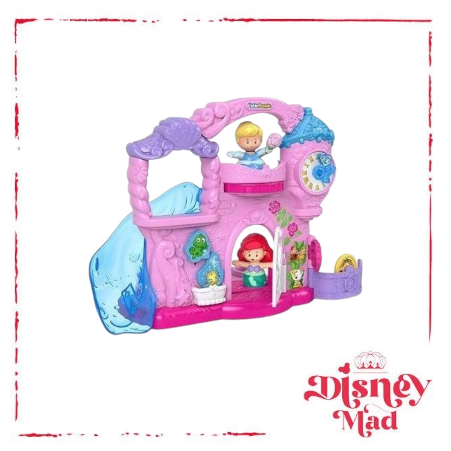 Fisher-Price Little People Disney Princess Playset Play & Go Castle