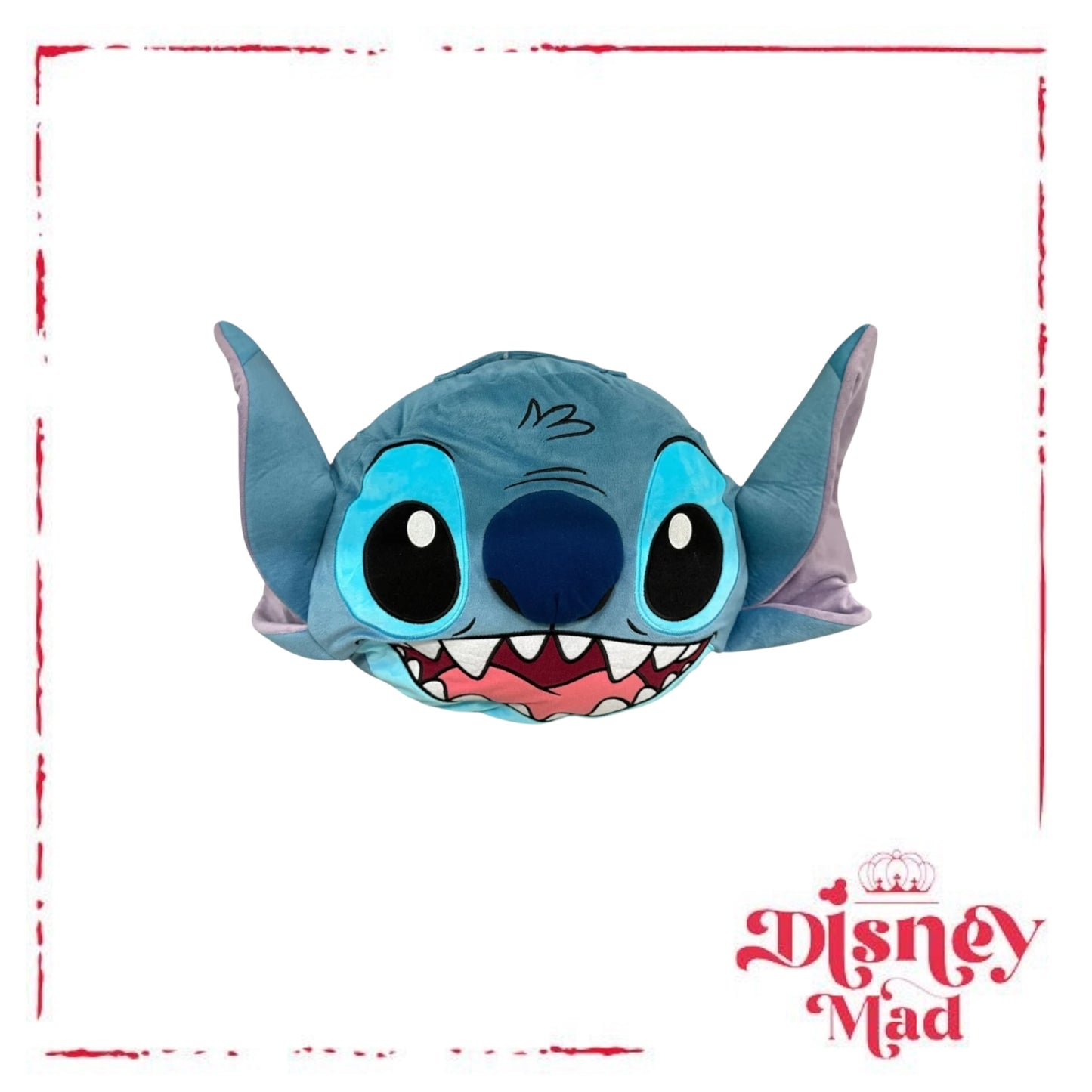 Disney Stitch Blanket in Carrying Pillow Disney Parks
