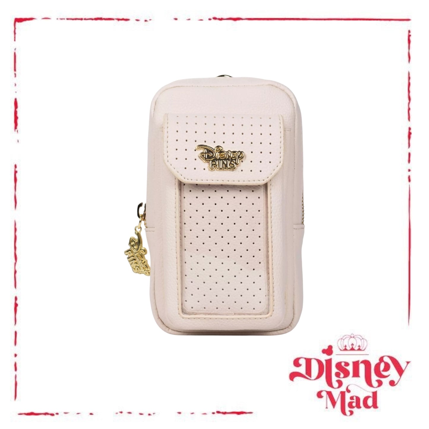 Disney Pin Trading Pouch - White - Disney Parks